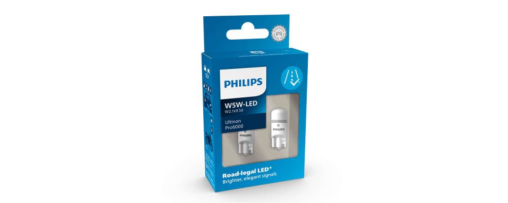 Philips Ultinon Pro6000 W5W LED mit Straßenzulassung*