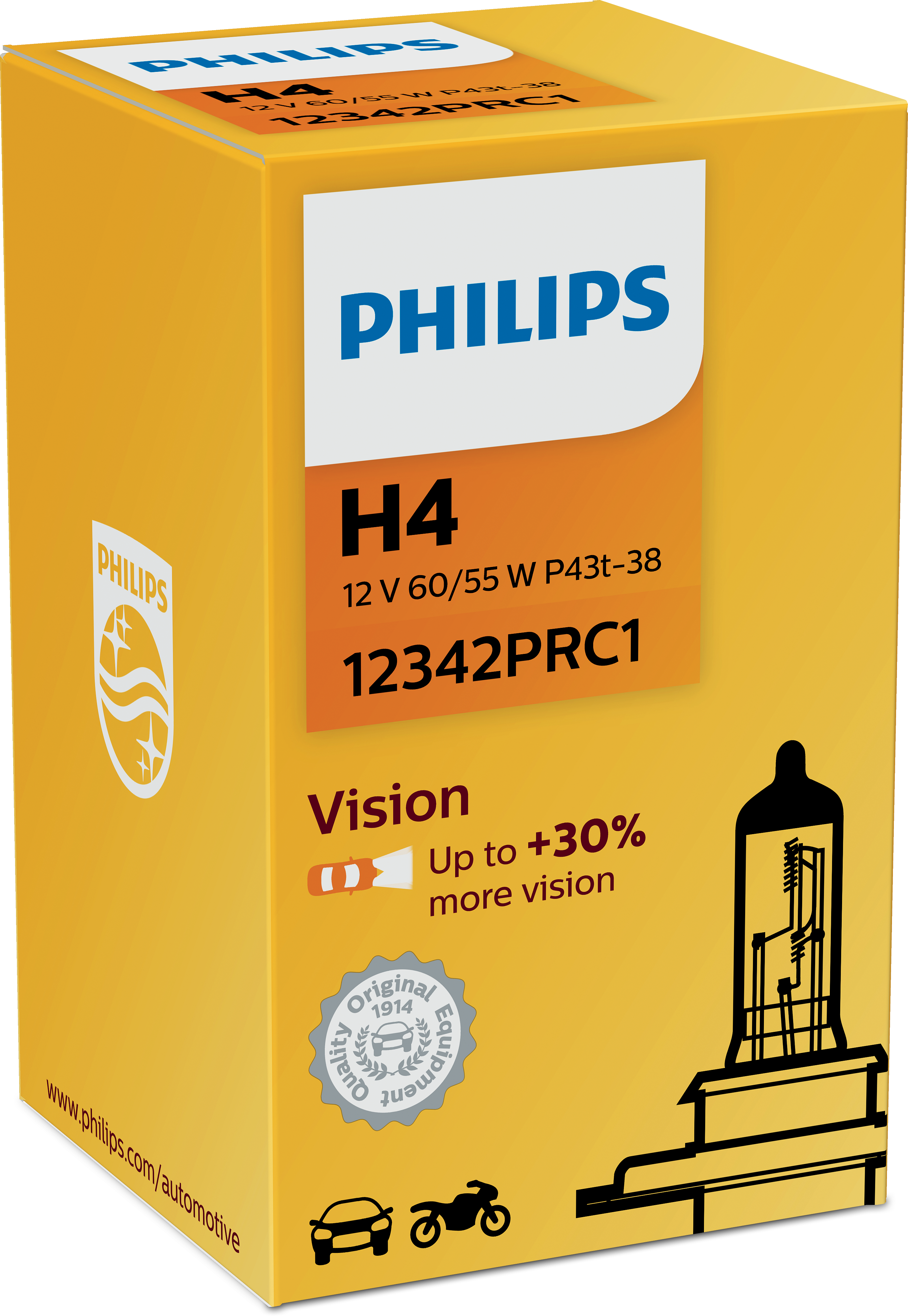 H4 Vision 12V 60/55W