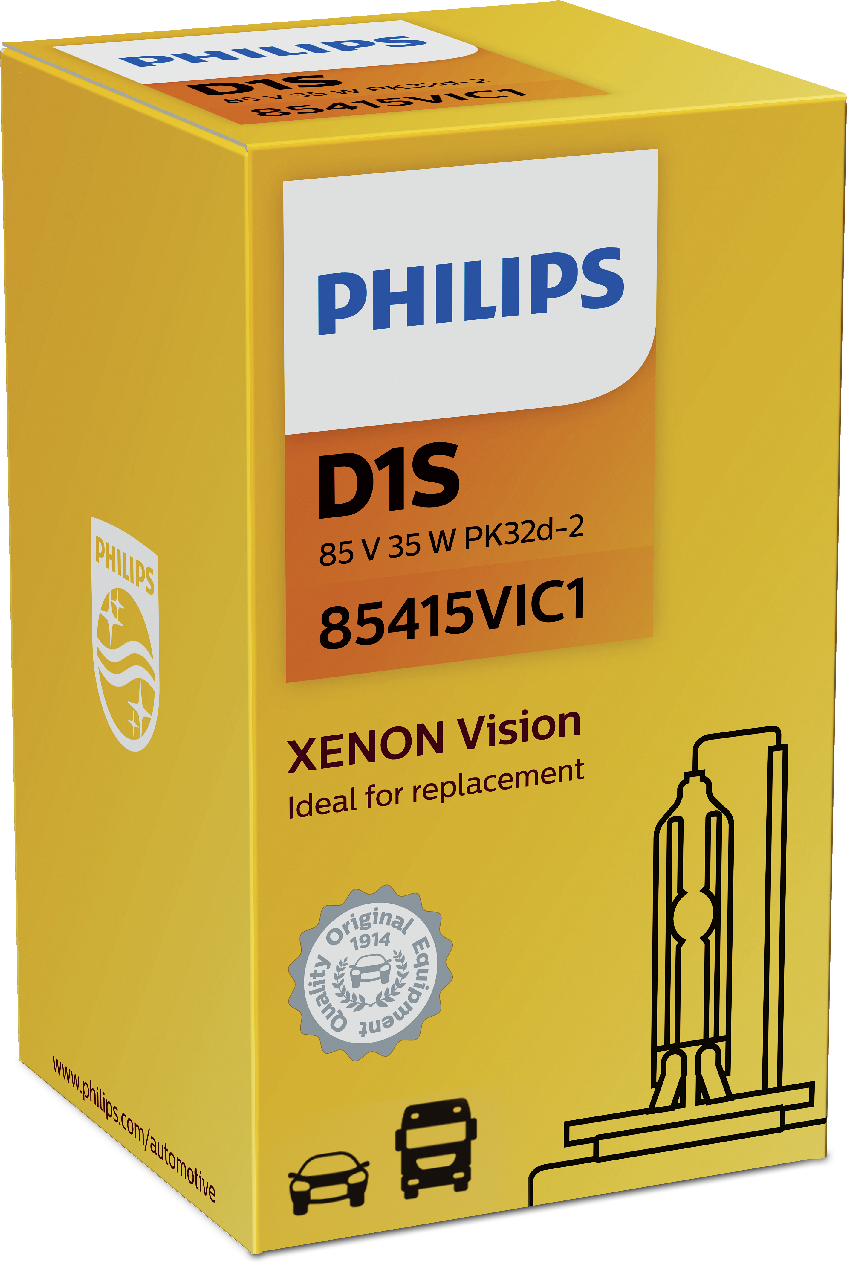 D1S Vision Xenon 85V 35W