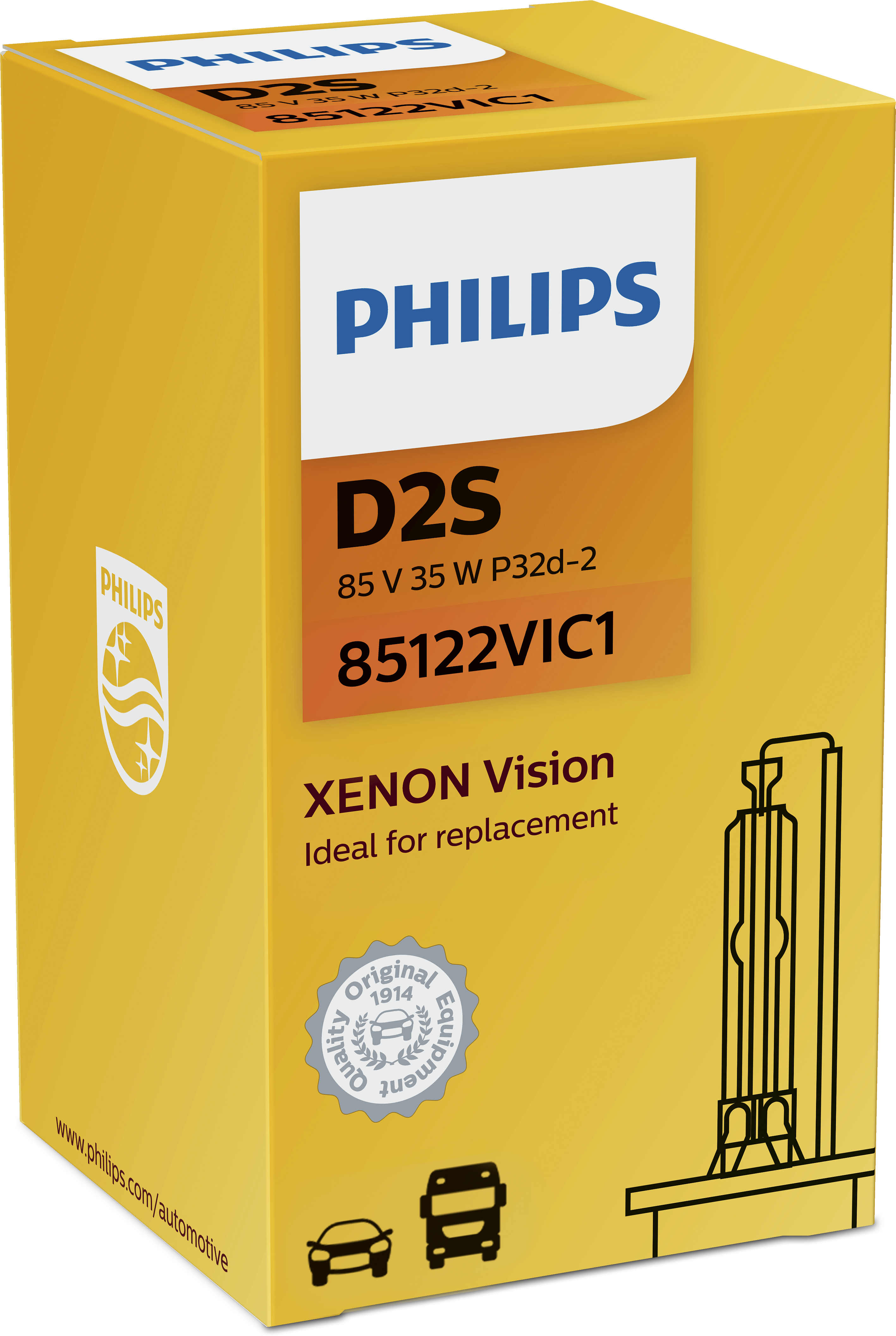 D2S Vision Xenon 85V 35W