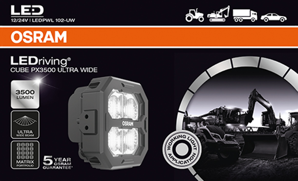 LEDriving® Cube PX3500 Ultra Wide - Profesionelles Licht 1st