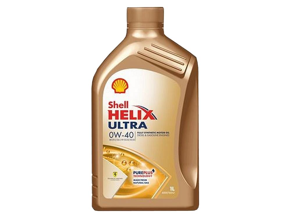 SHELL Helix Ultra 0W-40, 1,0 Liter