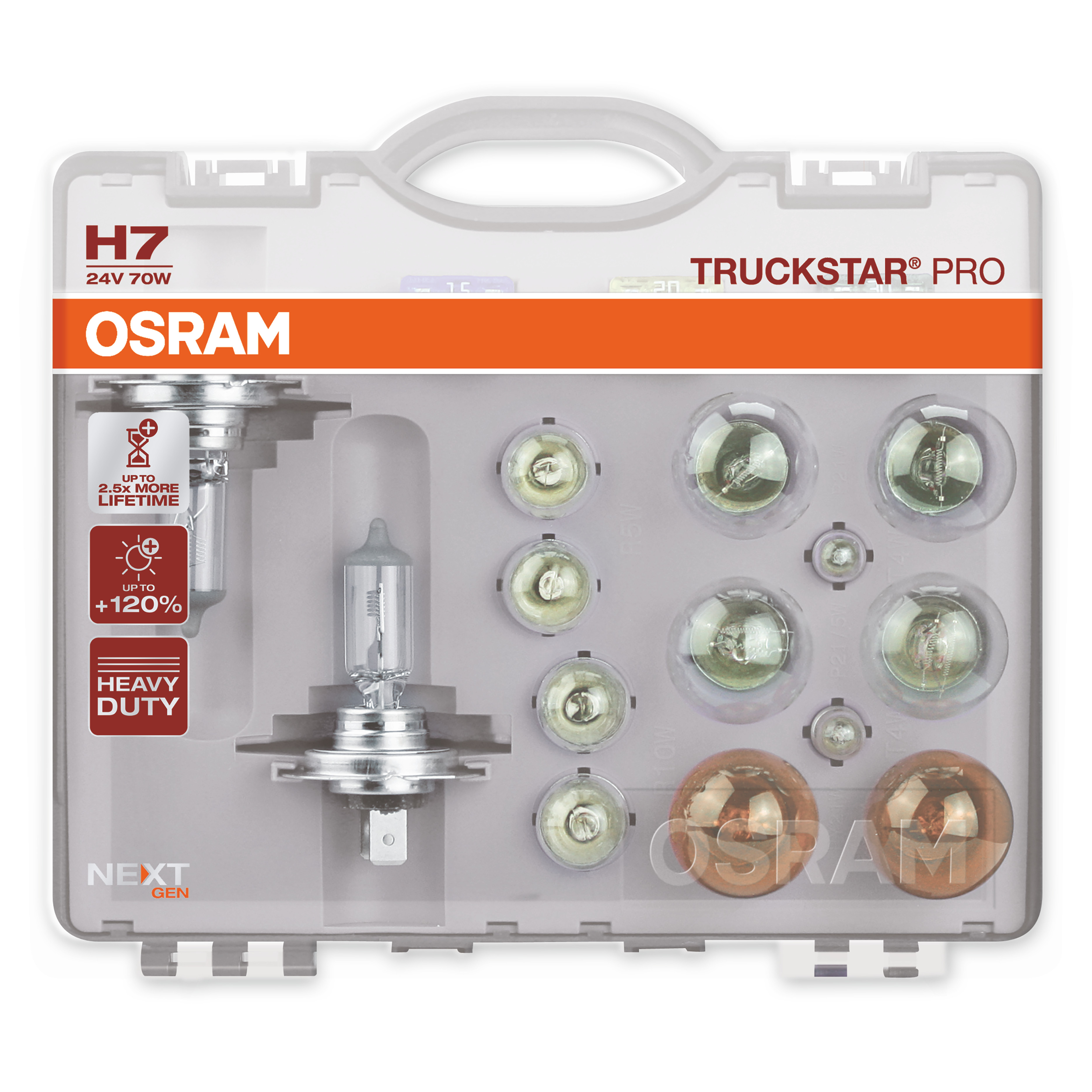 H7 24V 70W TRUCKSTAR® PRO NEXT GEN Ersatzlampenbox 1St OSRAM