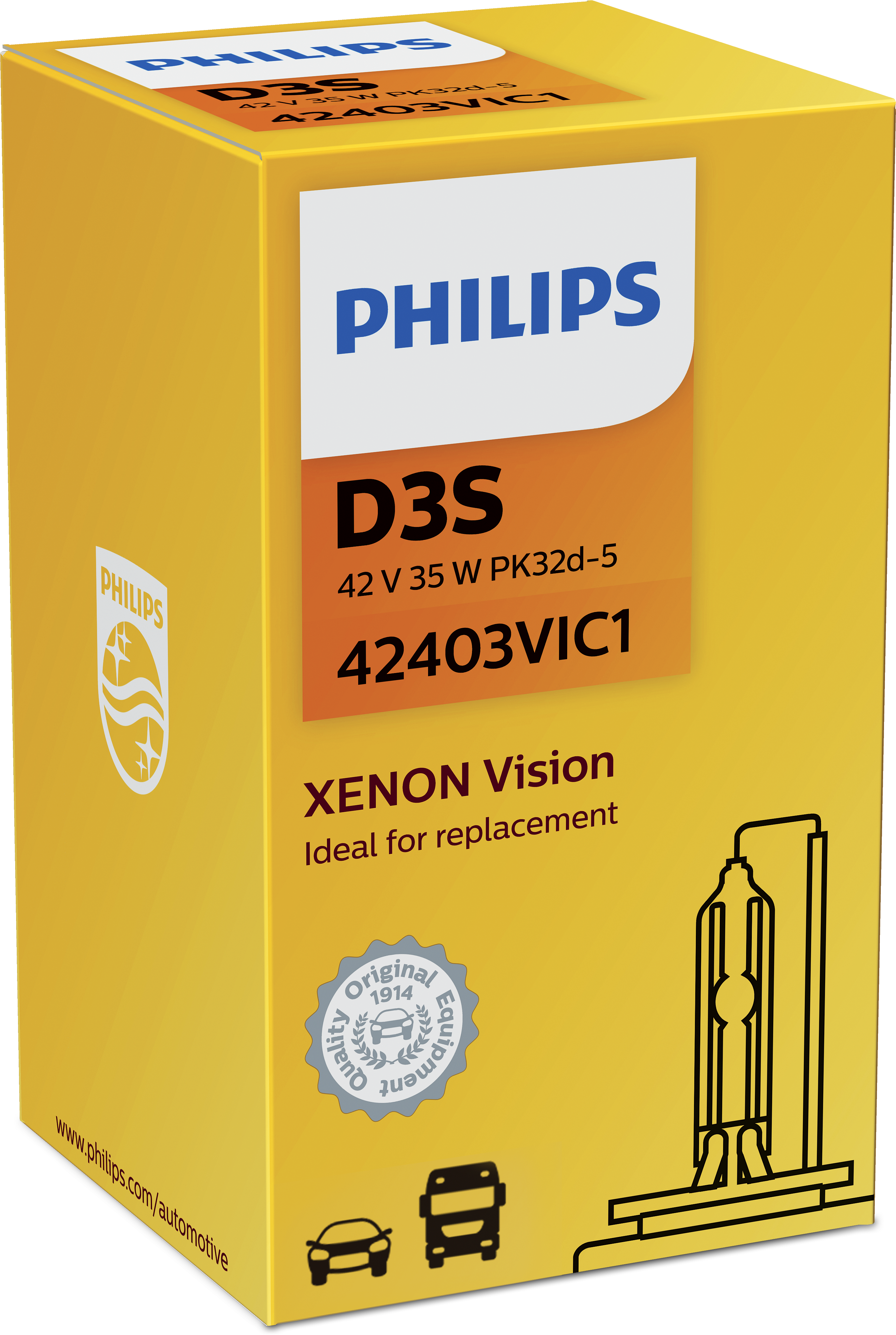 D3S Vision Xenon 42V 35W