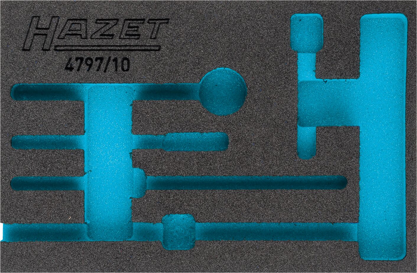 HAZET 2-Komponenten Weichschaumeinlage 163-326L ∙ L x B: 172 x 114 mm