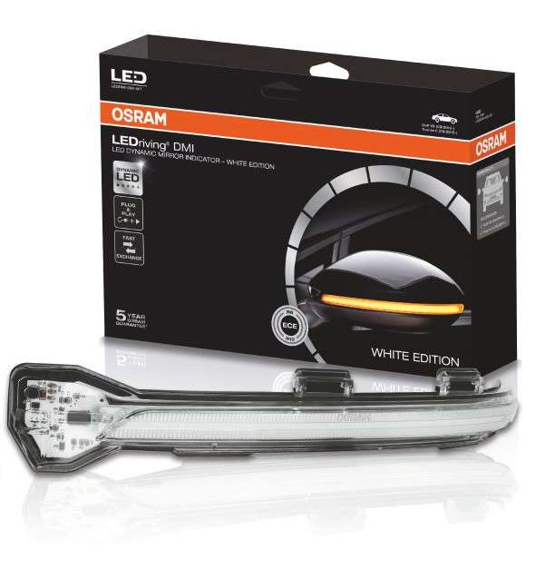 LEDRiving® Dynamische LED Spiegelblinker AUDI A3 8V - White