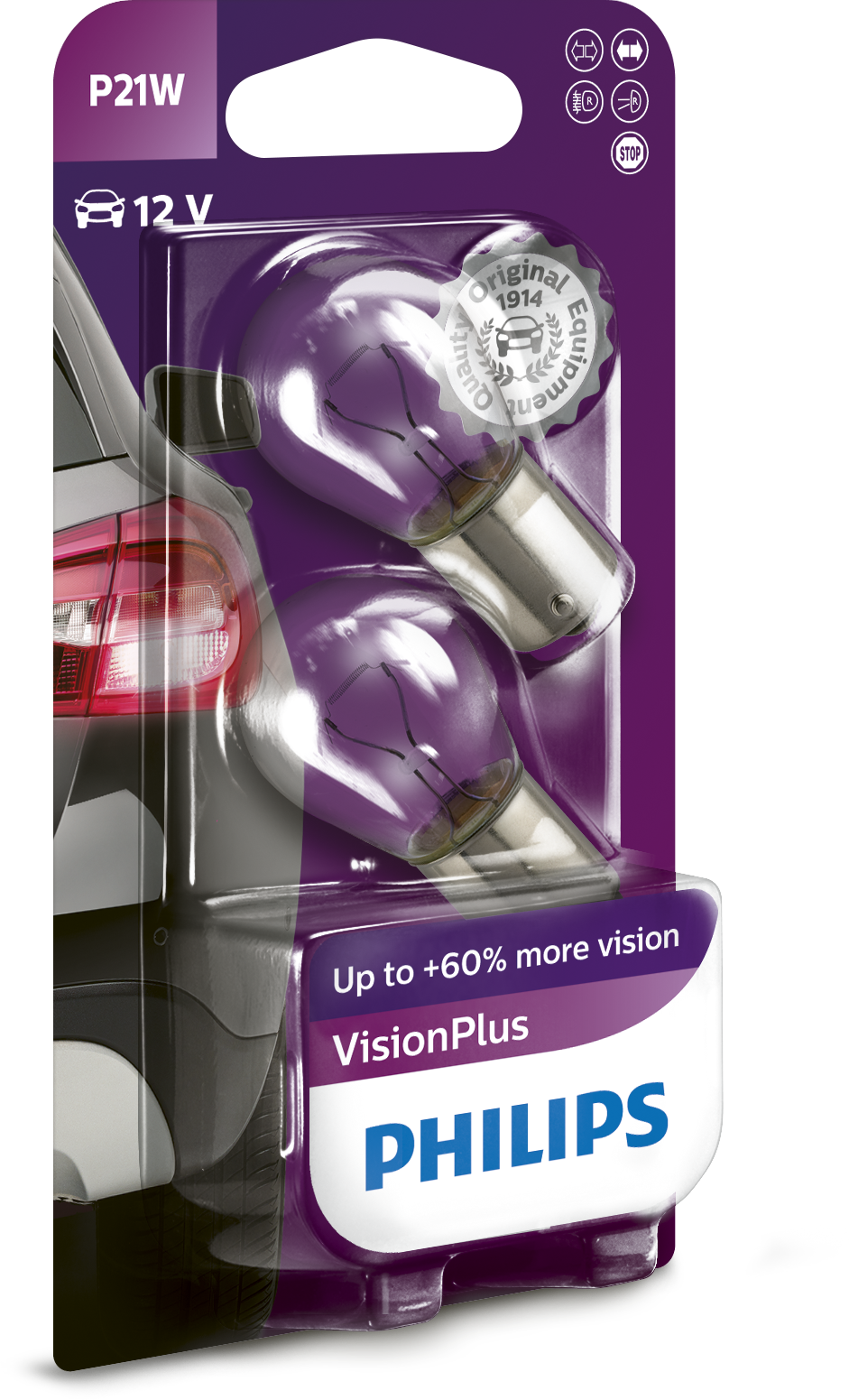 P21W VisionPlus 12V 21W