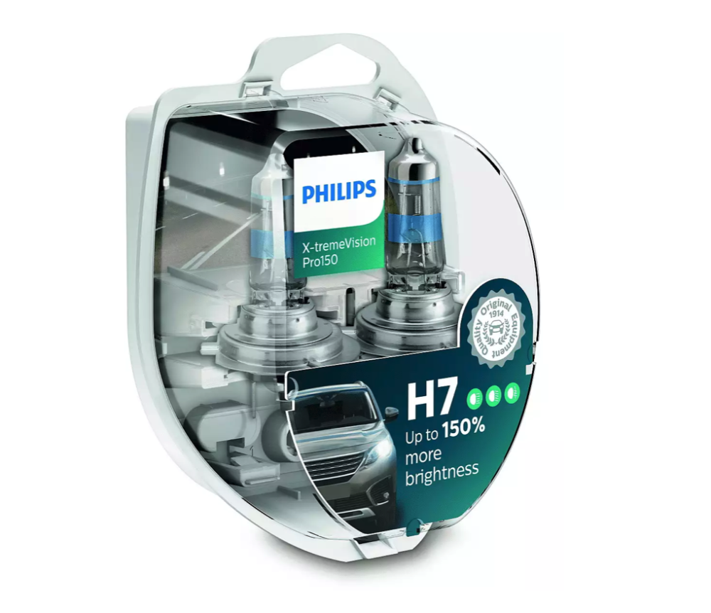Philips H7 XtremeVison Pro150 12972XVPS2
