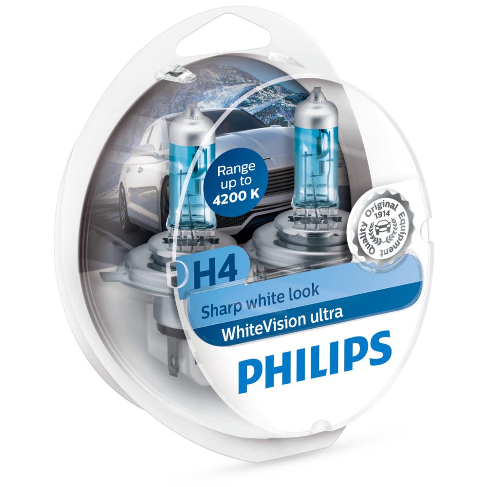 Philips H4 WhiteVision ultra