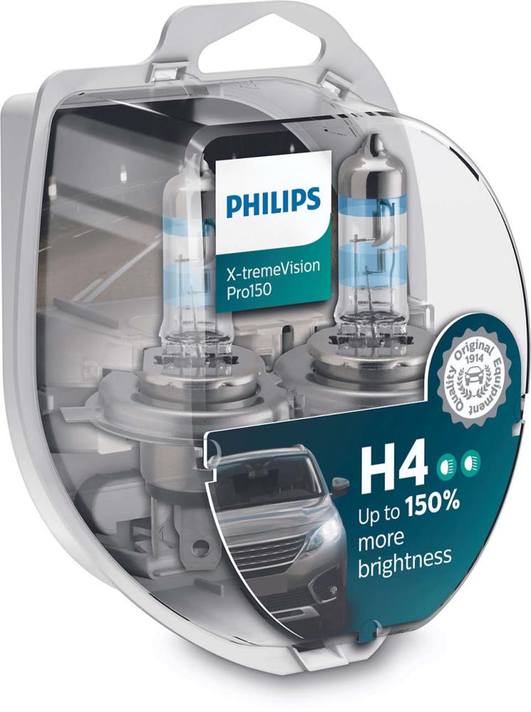 Philips H4 XtremeVision Pro150 12342XVPS2 12V 60/55W