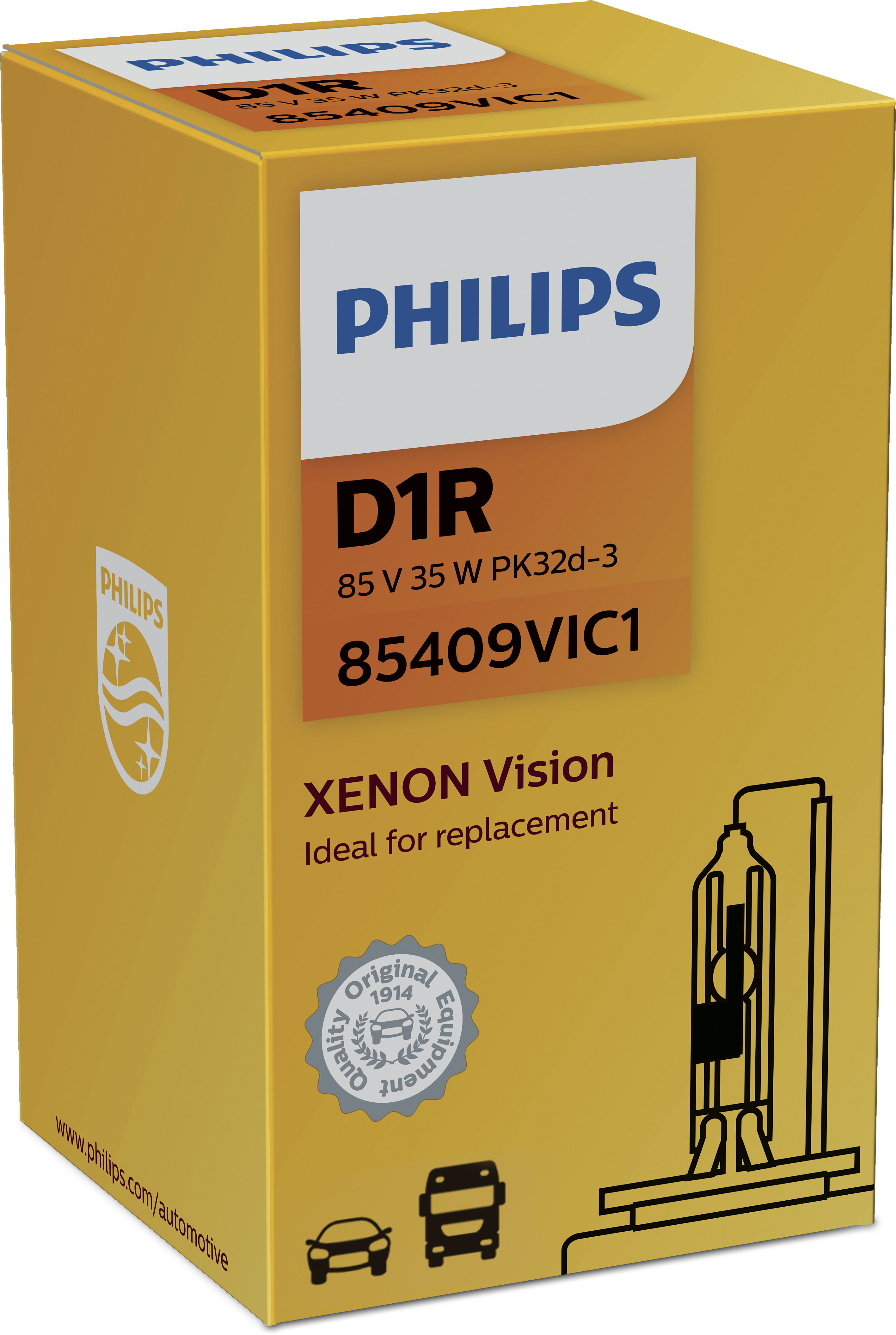 Philips D1R Vision Xenon Autolampe OE Qualität 85409VIC1