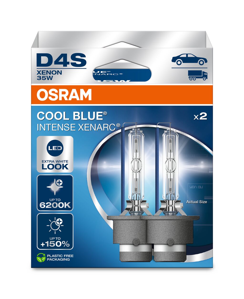 D4S 12V+24V 35W P32d-5 XENARC COOL BLUE INTENSE NextGen. 620