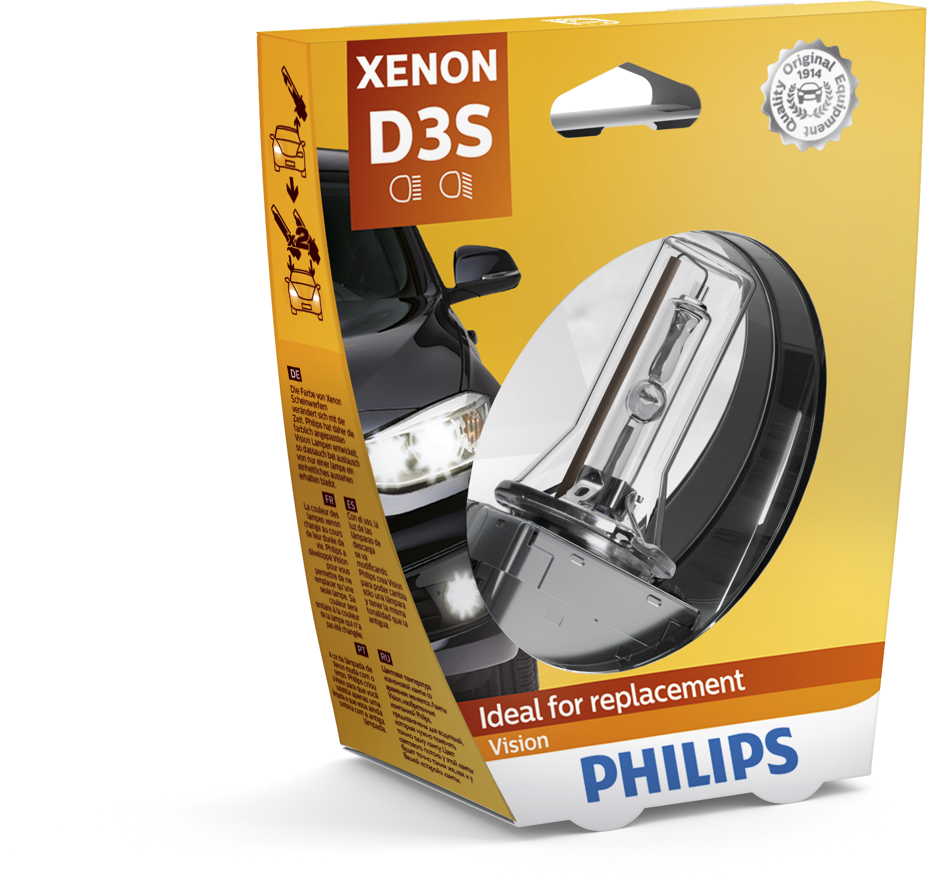 Philips D3S Vision Xenon Autolampe OE Qualität 42403VIS1