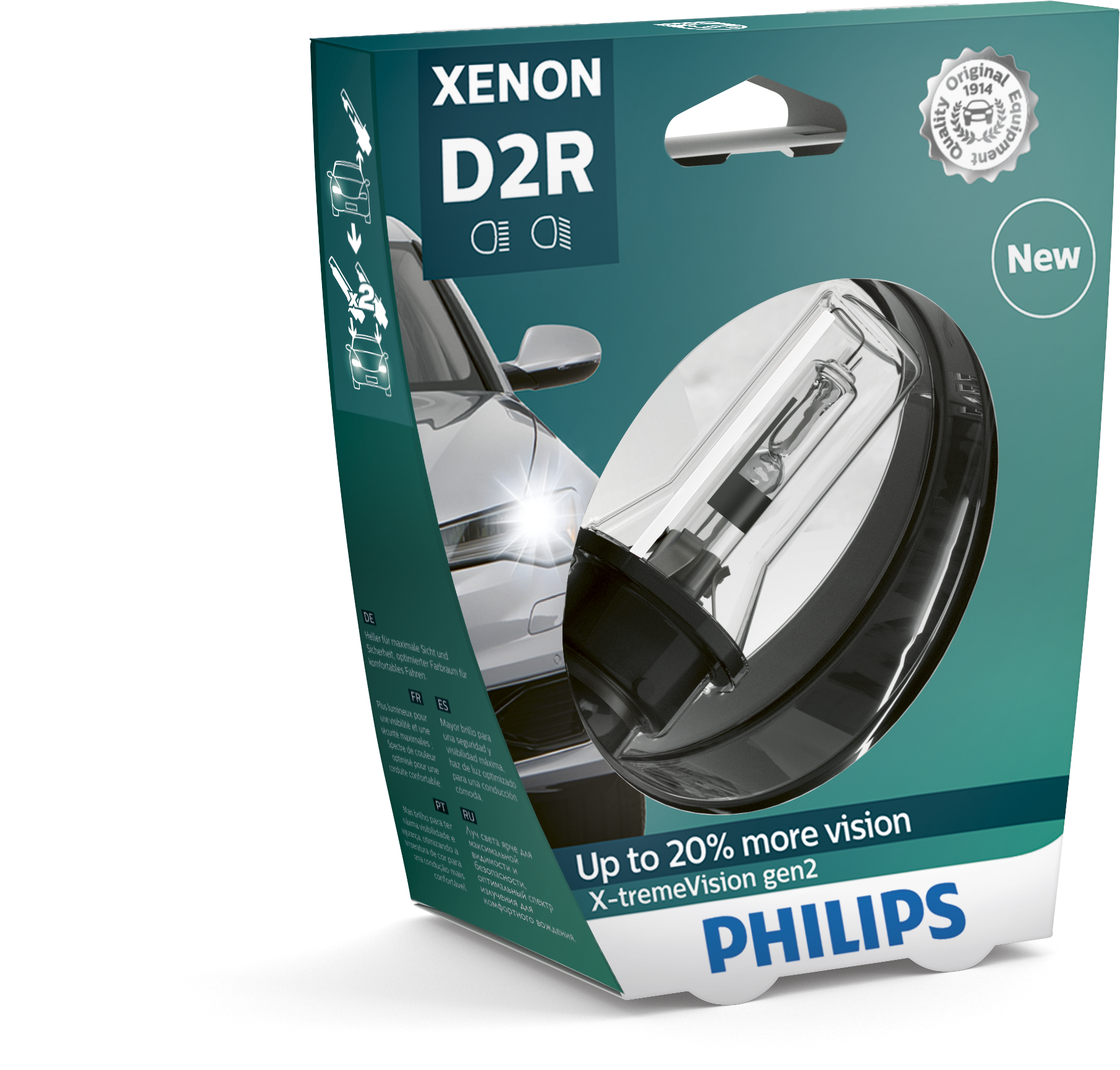 Philips D2R X-tremeVision gen2 85126XV2S1