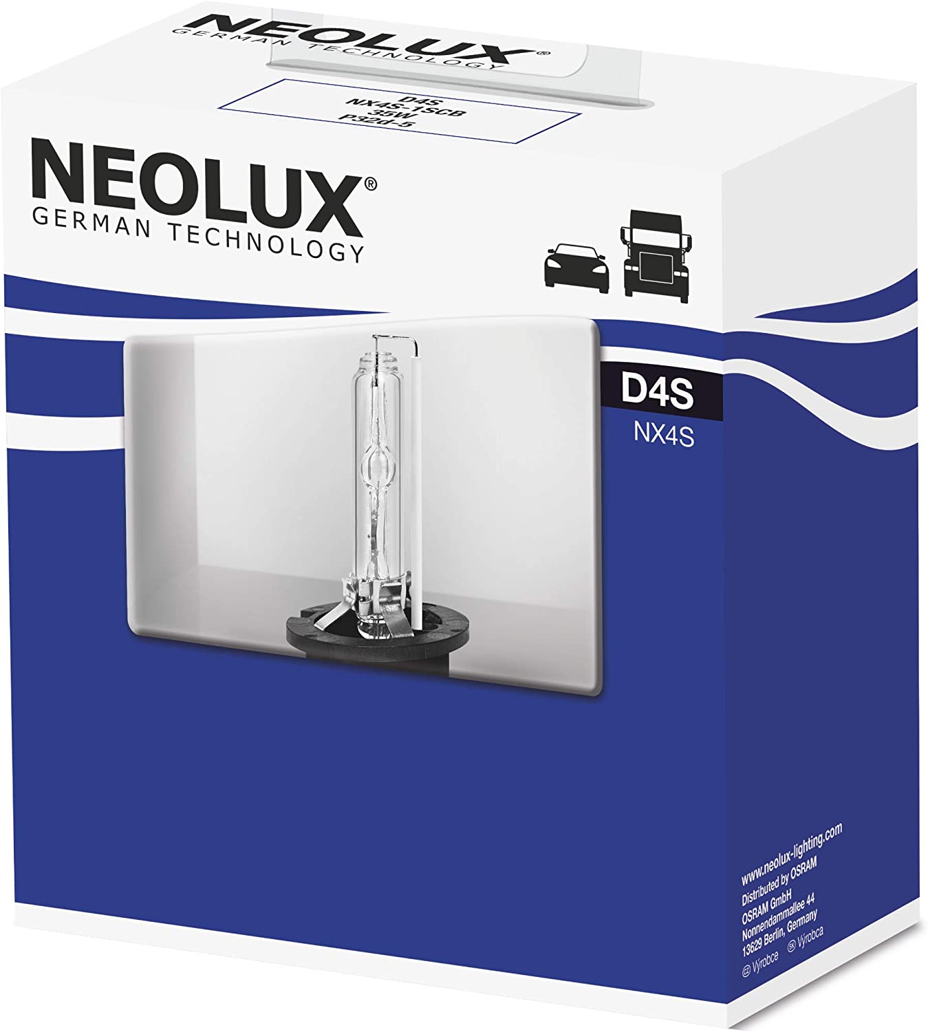 D4S 35W P32d-5 Xenon Softcover Box 1 St. NEOLUX